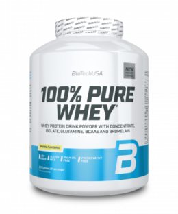 BioTechUSA Pure Whey Muz Aroma 2270 gr