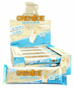 Grenade Protein Bar White Chocolate Cookie 12 Adet