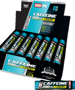 Hardline Nutrition Caffeine 200 MG Liquid 20 Adet 30 Ml Limon Aromalı