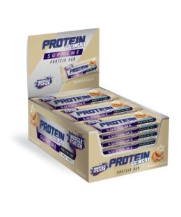 Muscle Station Protein Crunchy Supreme Bar Caramel Vanilla 40 g 24 Adet