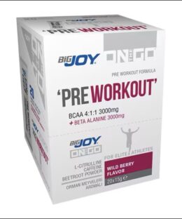 On The Go Pre Workout Sports Drink 15 Gr x 20 Saşe Orman Meyveli