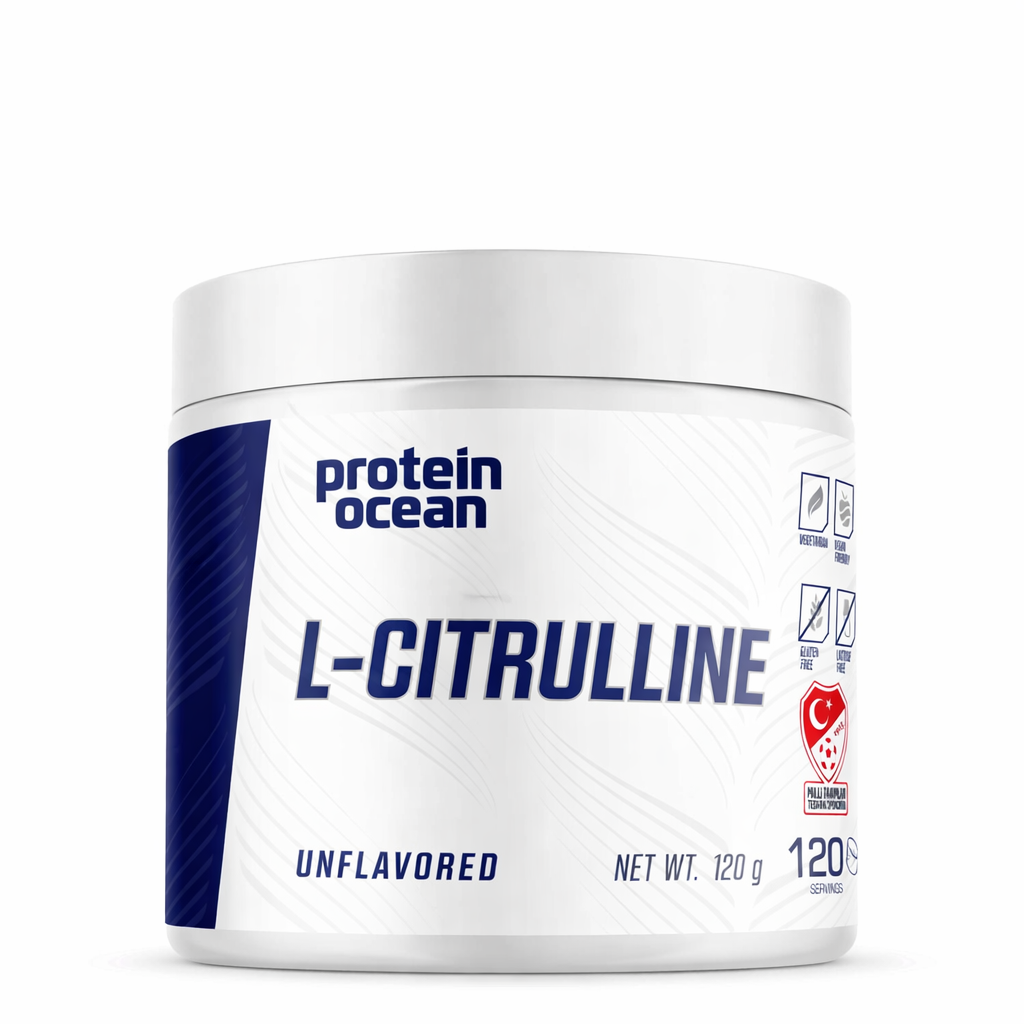 Protein Ocean L-Citrulline 120 g – Saf L-Sitrülin Tozu (Aromasız)