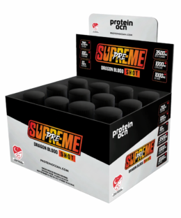 Protein Ocean Pre-Workout Supreme Shot Dragon Blood 60 ml (12 Adet)