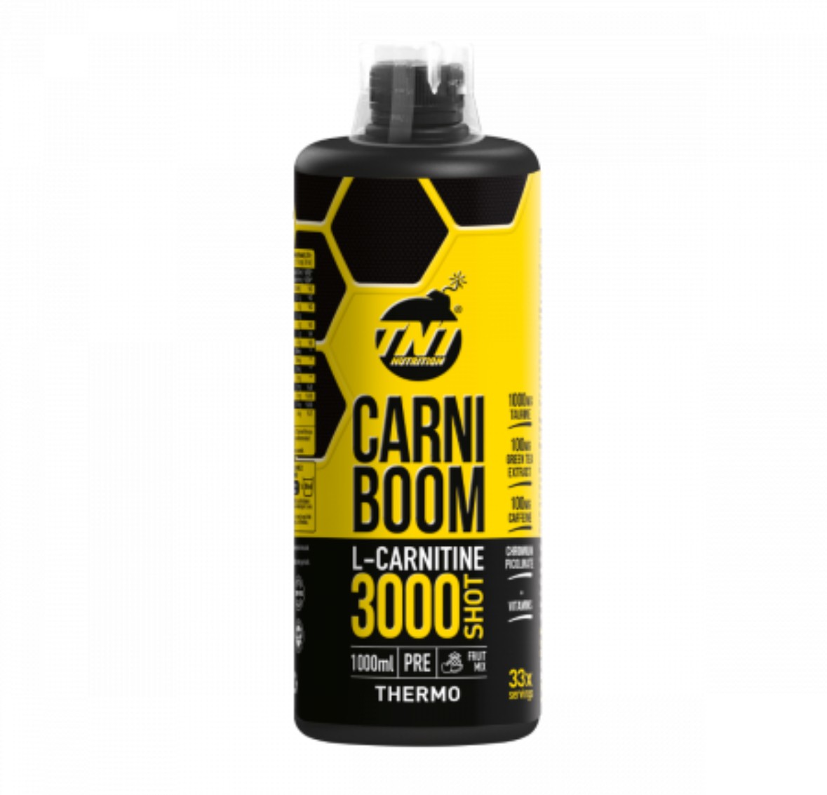 TNT Carniboom 3000 mg L-Carnitine 1000 ml Tropikal Meyvalı